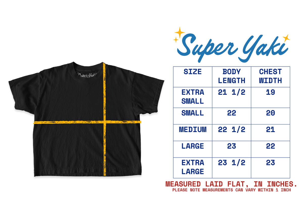 Super Yaki x Music Box Theatre Wide Tee