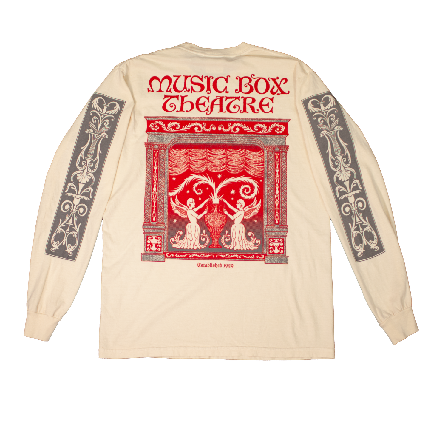 Music Box Cherub Long Sleeve Cream