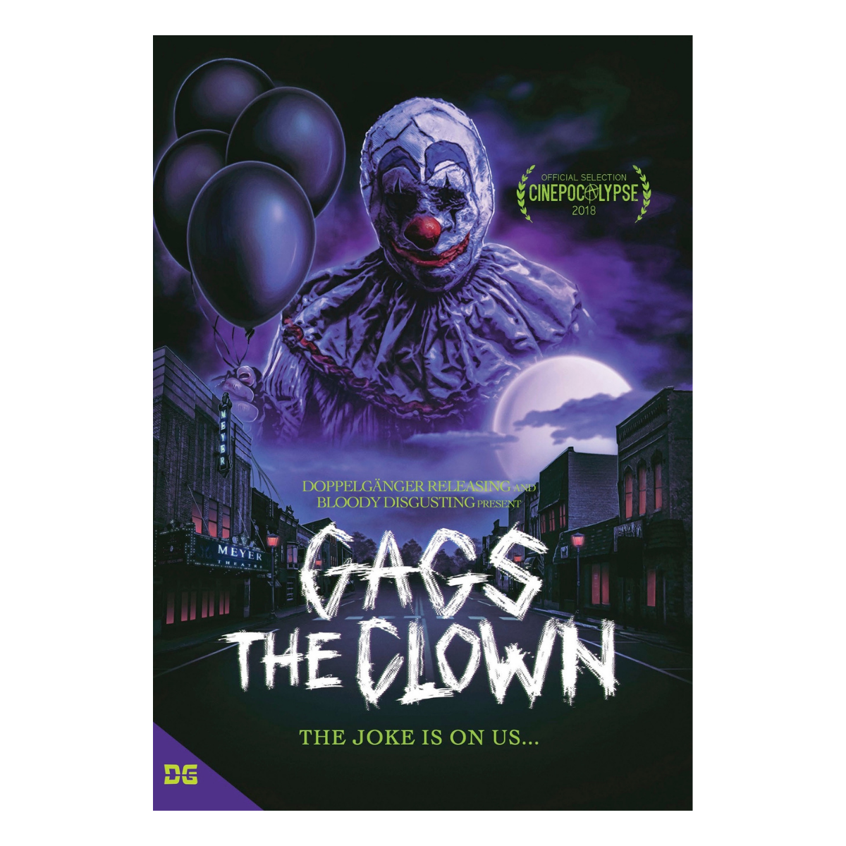 Picture of the cover of Gags the Clown DVD