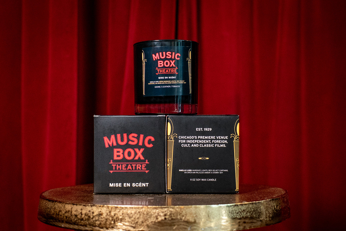 Music Box Theatre x Mise en Scènt Candle