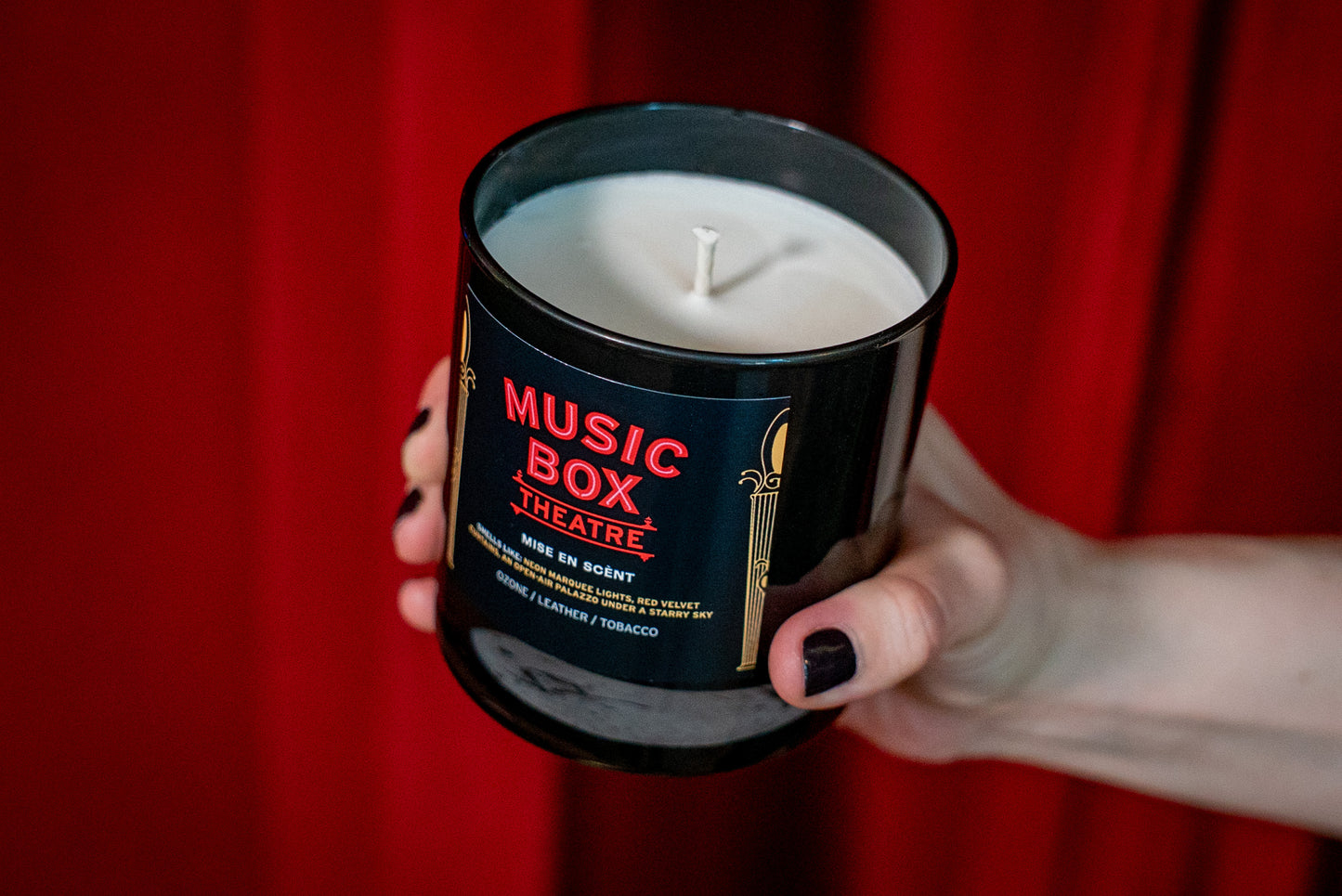 Music Box Theatre x Mise en Scènt Candle