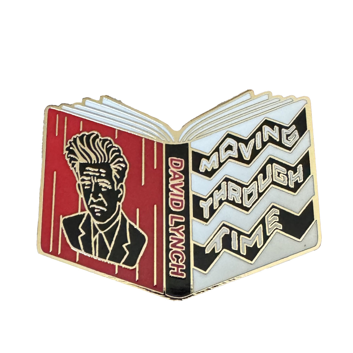 Twin Peaks Moving Through Time Pin