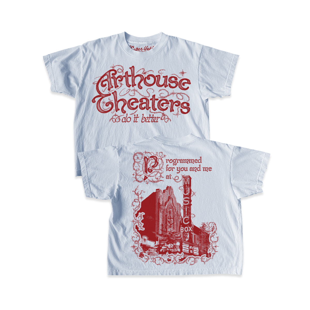 Super Yaki x Music Box Theatre Wide Tee