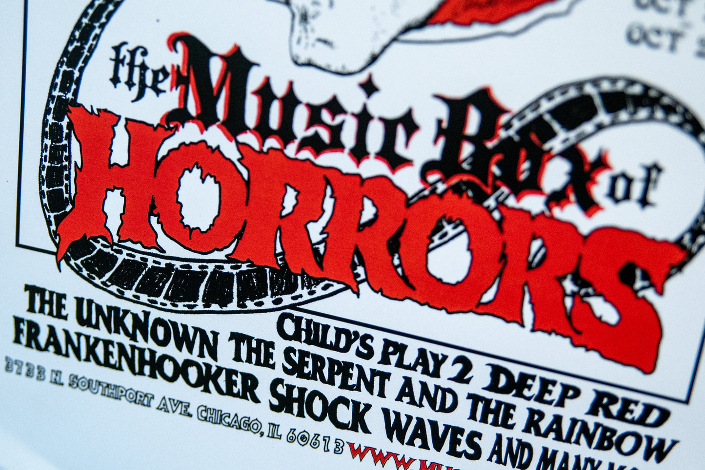 Music Box of Horrors 2015 Poster