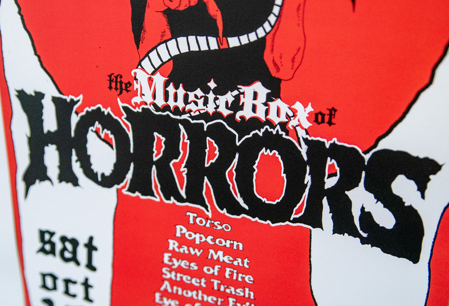 Music Box of Horrors 2016 Poster