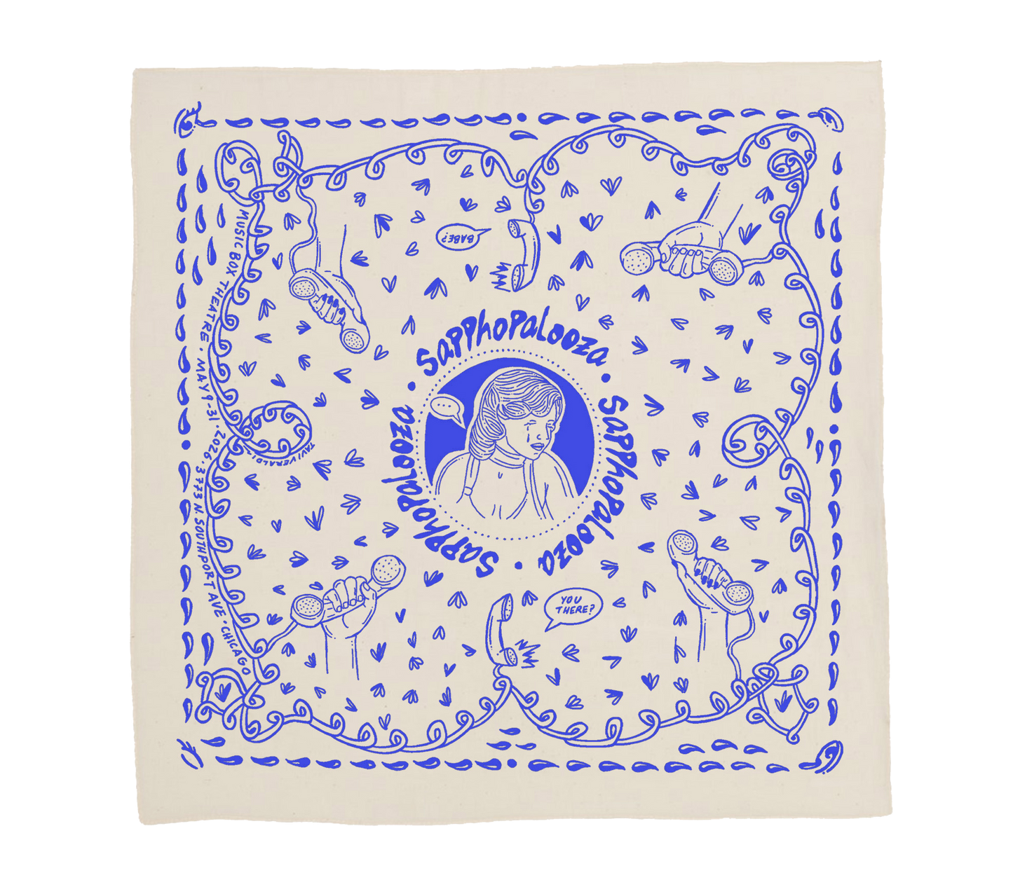 Sapphopalooza Bandana