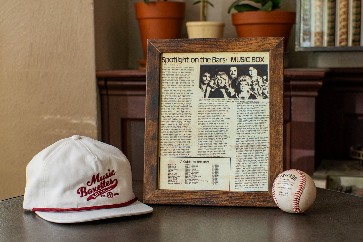 Music Boxettes Baseball Cap