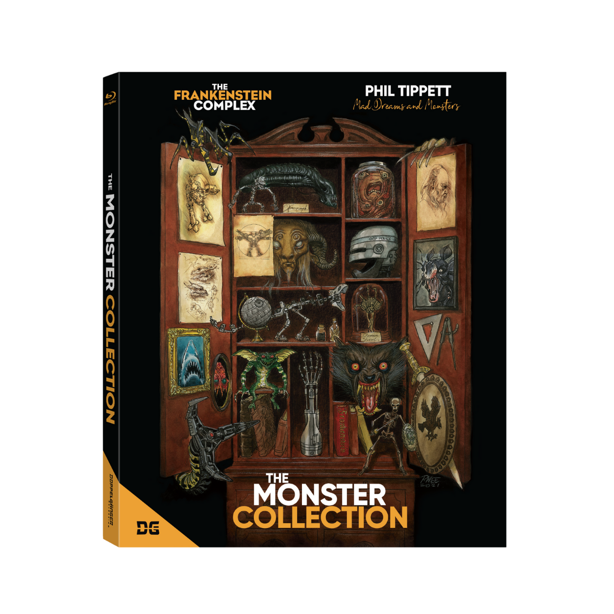 Picture of the cover of The Monster Collection Blu-Ray