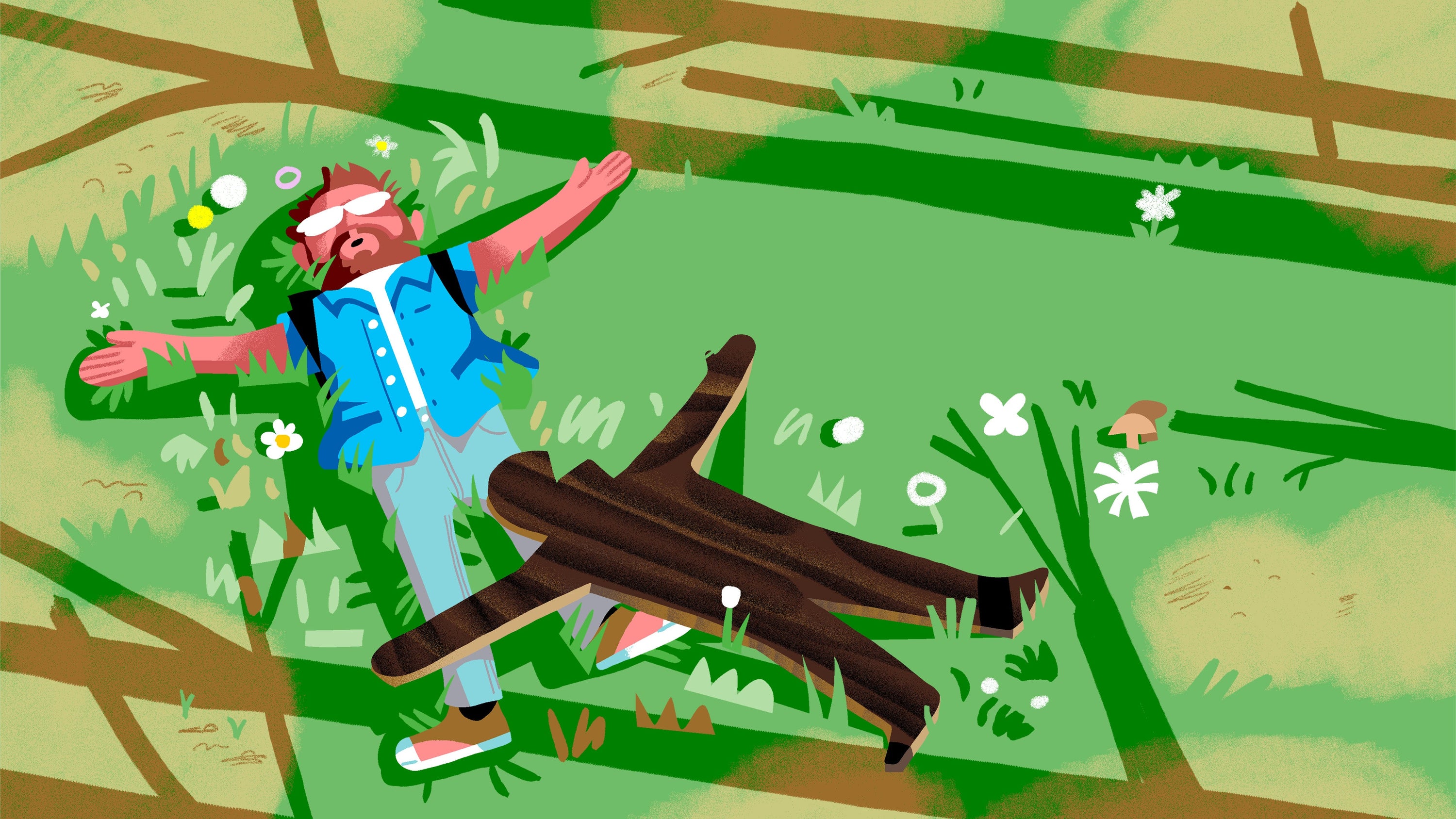 AJ GOES TO THE DOG PARK