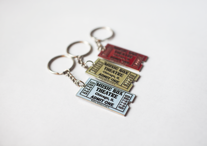 Blue Ticket Keychain