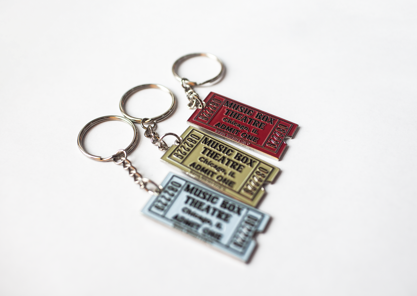 Red Ticket Keychain