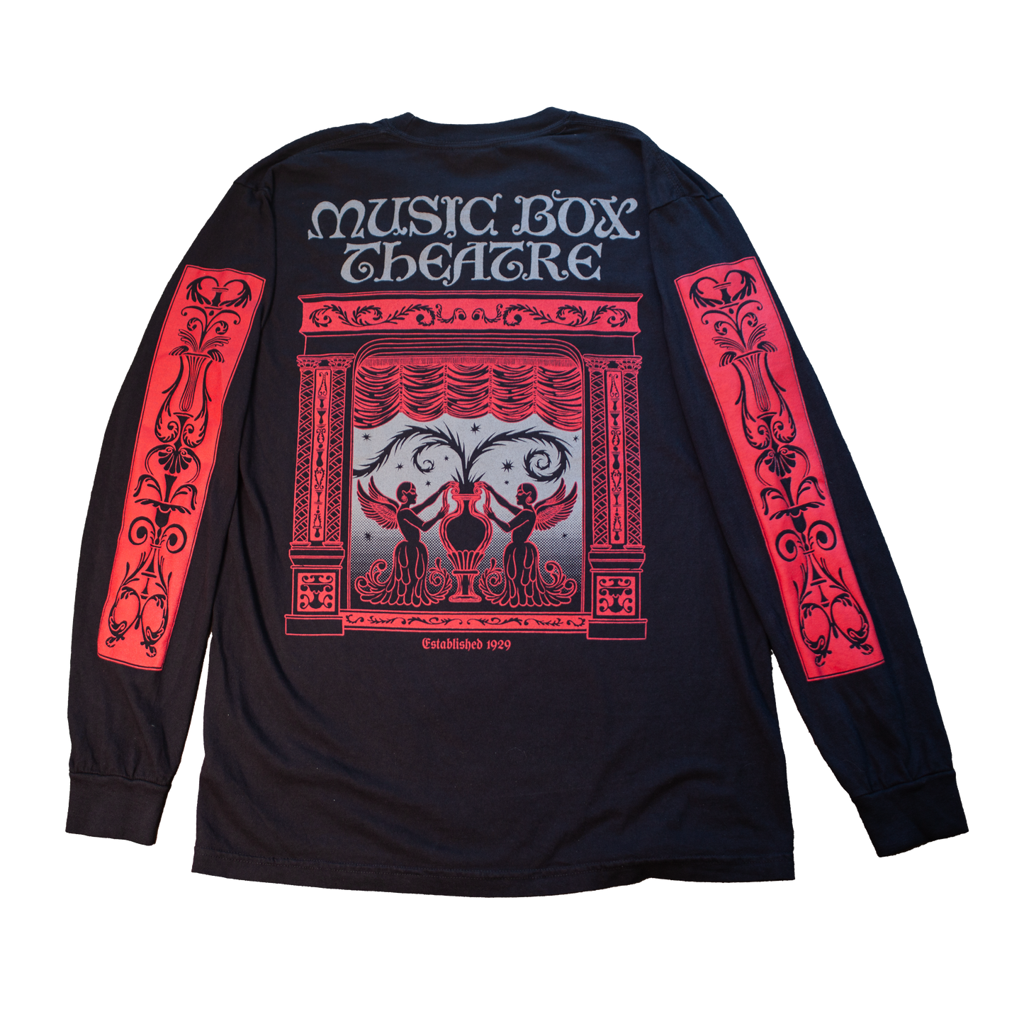 Music Box Cherub Long Sleeve Black