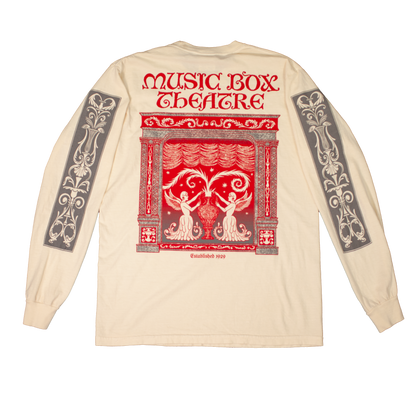 Music Box Cherub Long Sleeve Cream
