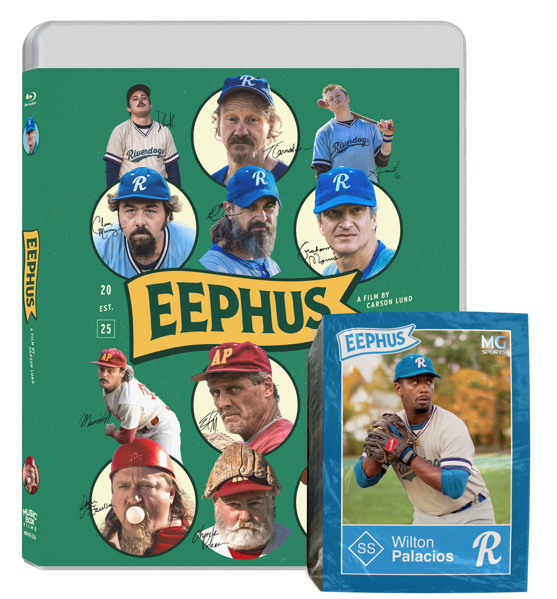 limited edition baseball cards Limited Edition: Eephus Blu-Ray and Baseball Card Pack Bundle – Music Box Shop