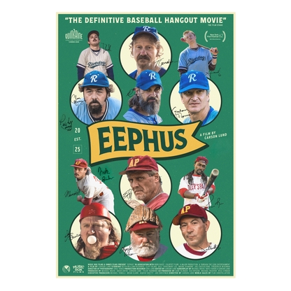 Eephus Signed Poster (Bill "Spaceman" Lee and Nate Fisher)