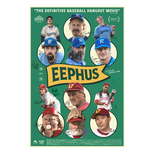 Eephus Signed Poster (Bill "Spaceman" Lee and Nate Fisher)