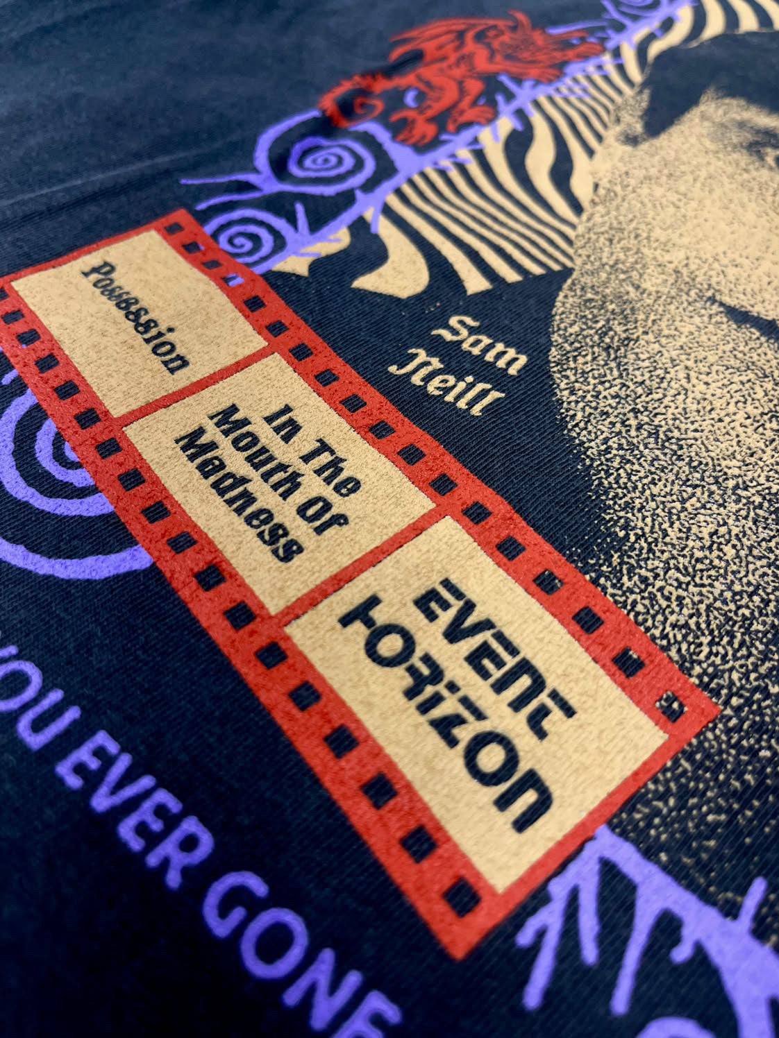 Sam Neill Trilogy of Madness Tee