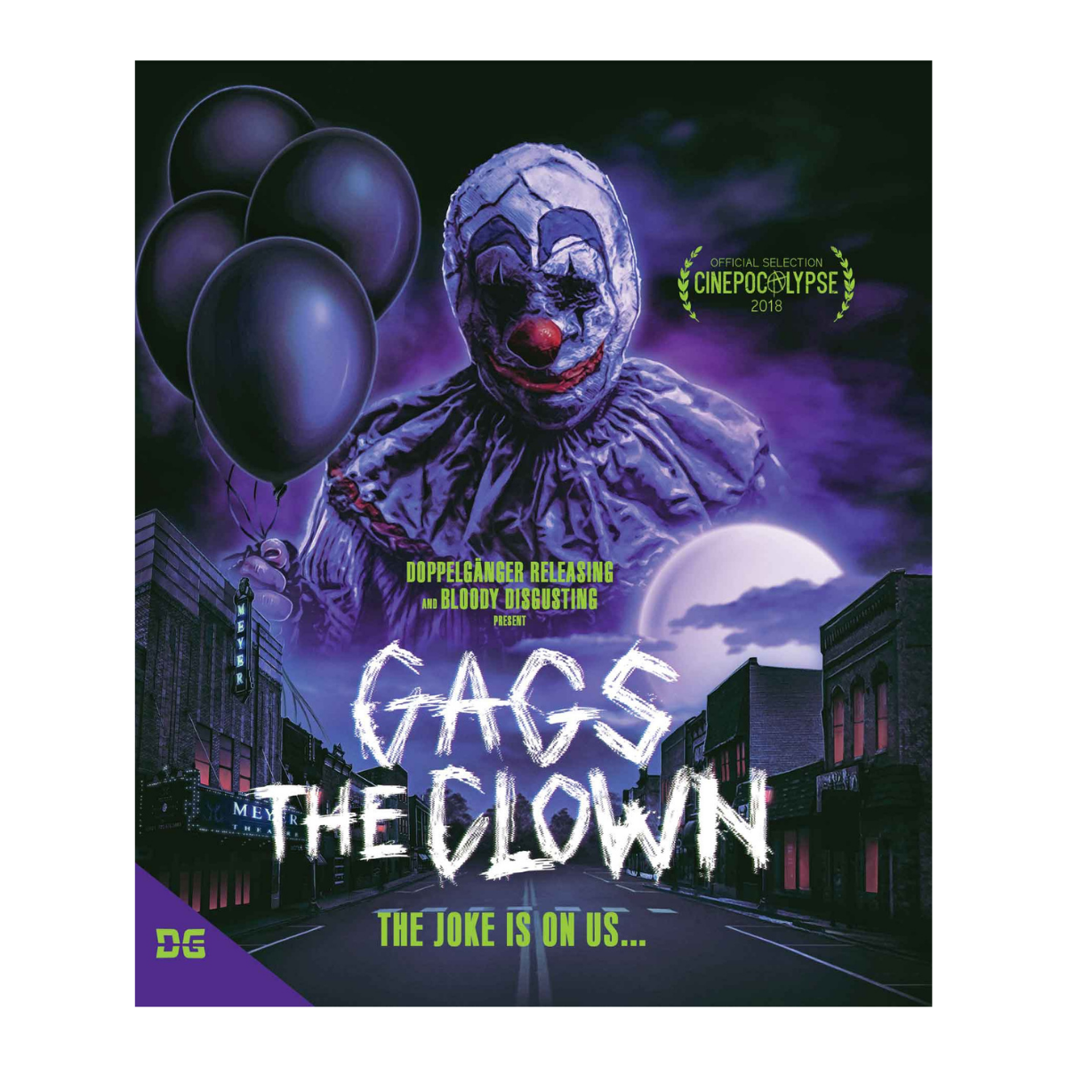 Picture of the cover of Gags the Clown Blu-Ray