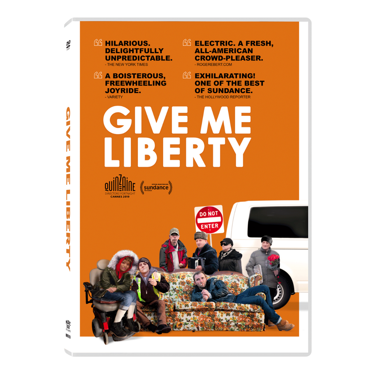 Picture of the cover of Give Me Liberty DVD