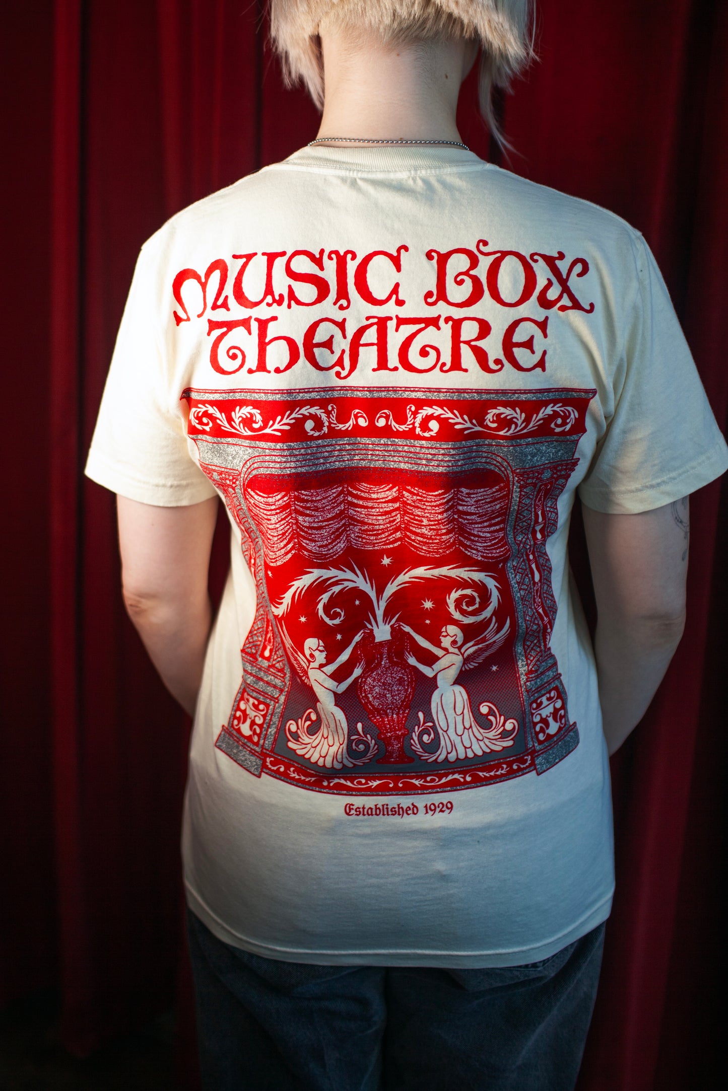 Music Box Cherub Tee Cream