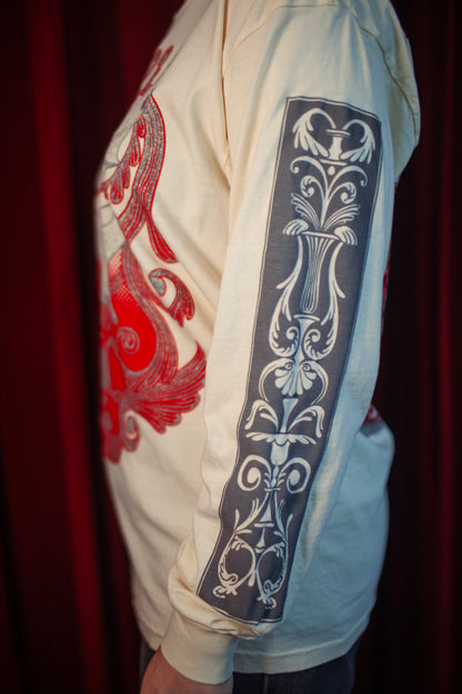 Music Box Cherub Long Sleeve Cream