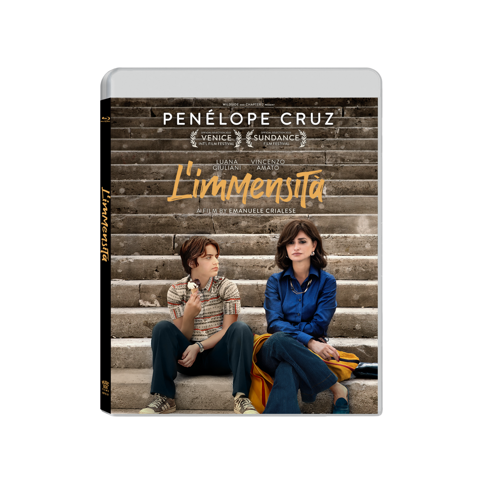 Picture of the cover of L'Immensita Blu-Ray