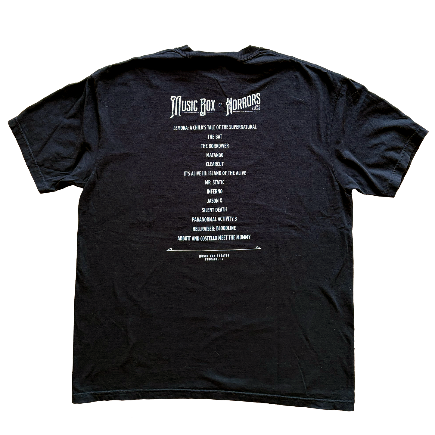 Music Box of Horrors 2025 Shirt
