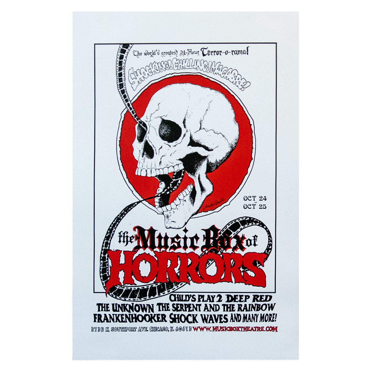 Music Box of Horrors 2015 Poster