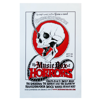 Music Box of Horrors 2015 Poster