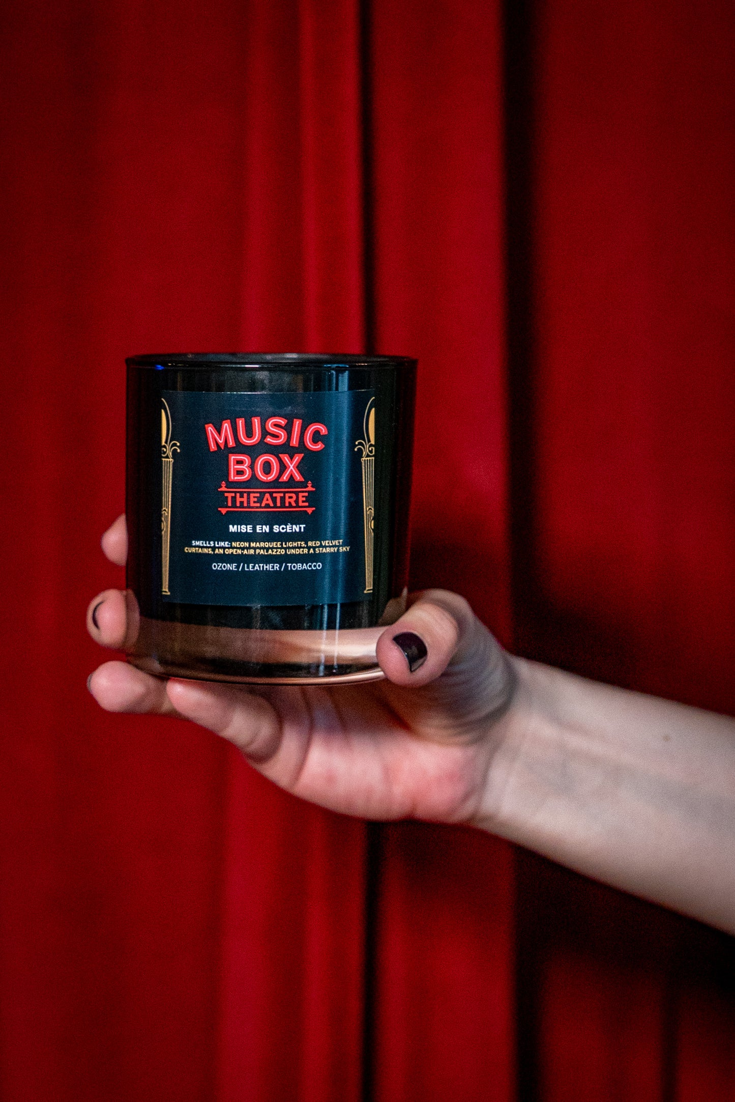 Music Box Theatre x Mise en Scènt Candle