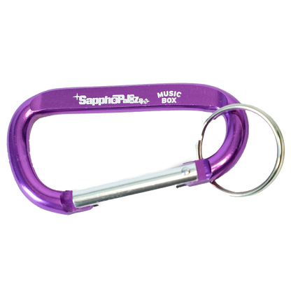 Sapphopalooza Carabiner