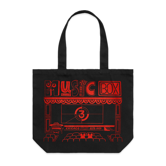 Super Yaki x Music Box Theatre Tote