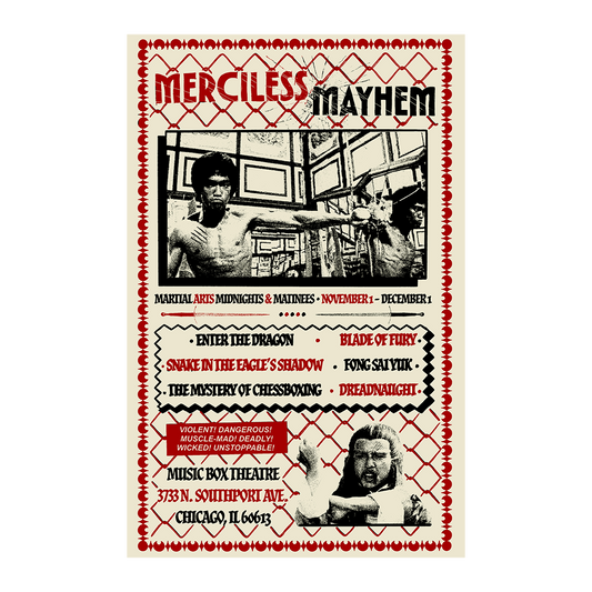 Merciless Mayhem Poster