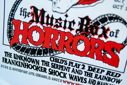 Music Box of Horrors 2015 Poster