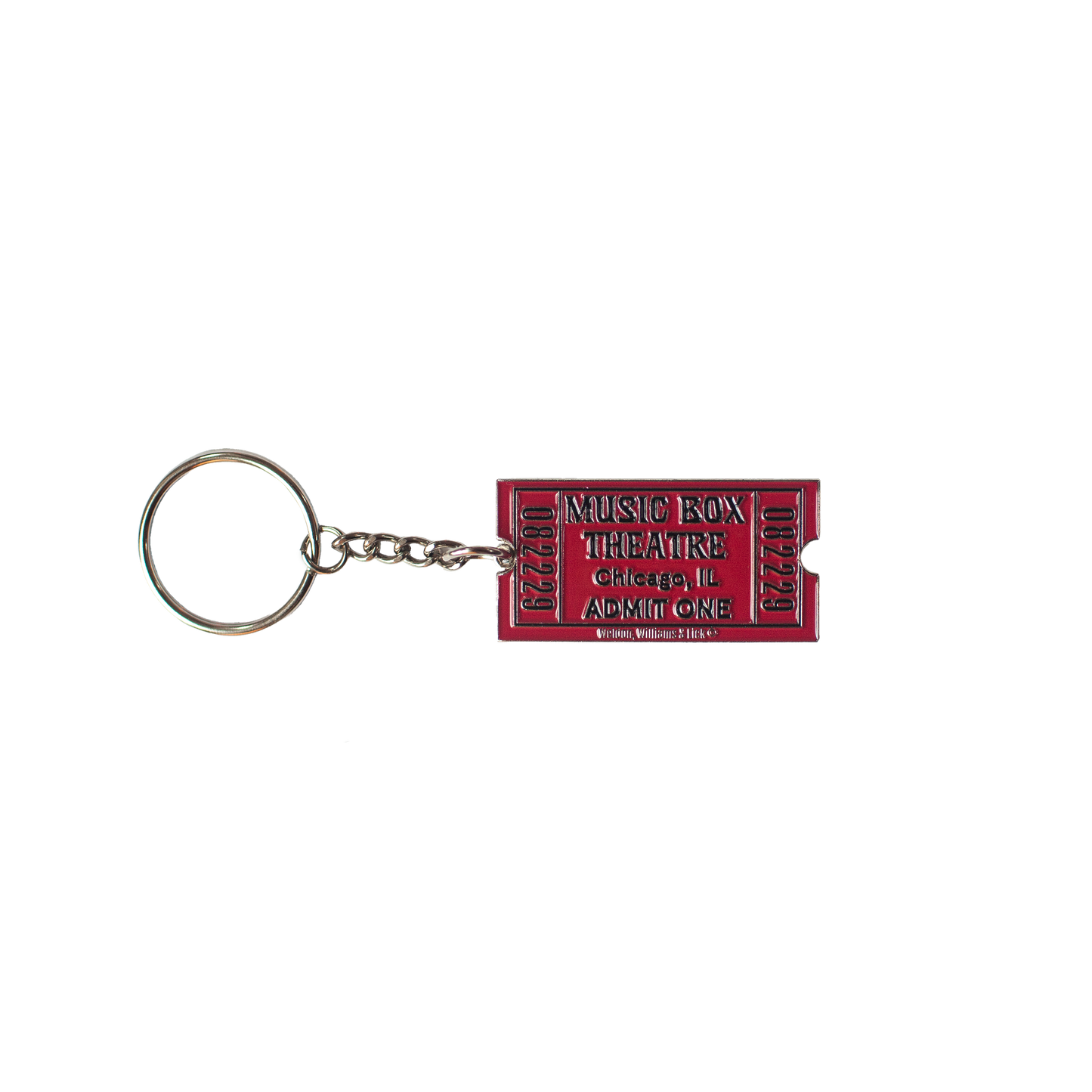 Red Ticket Keychain