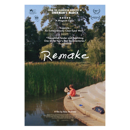 Remake Signed Poster (Director Ross McElwee)
