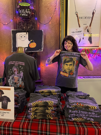 Sam Neill Trilogy of Madness Tee
