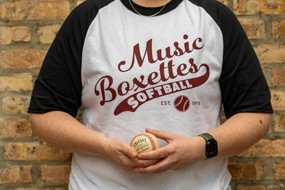 Music Boxettes Raglan Tee