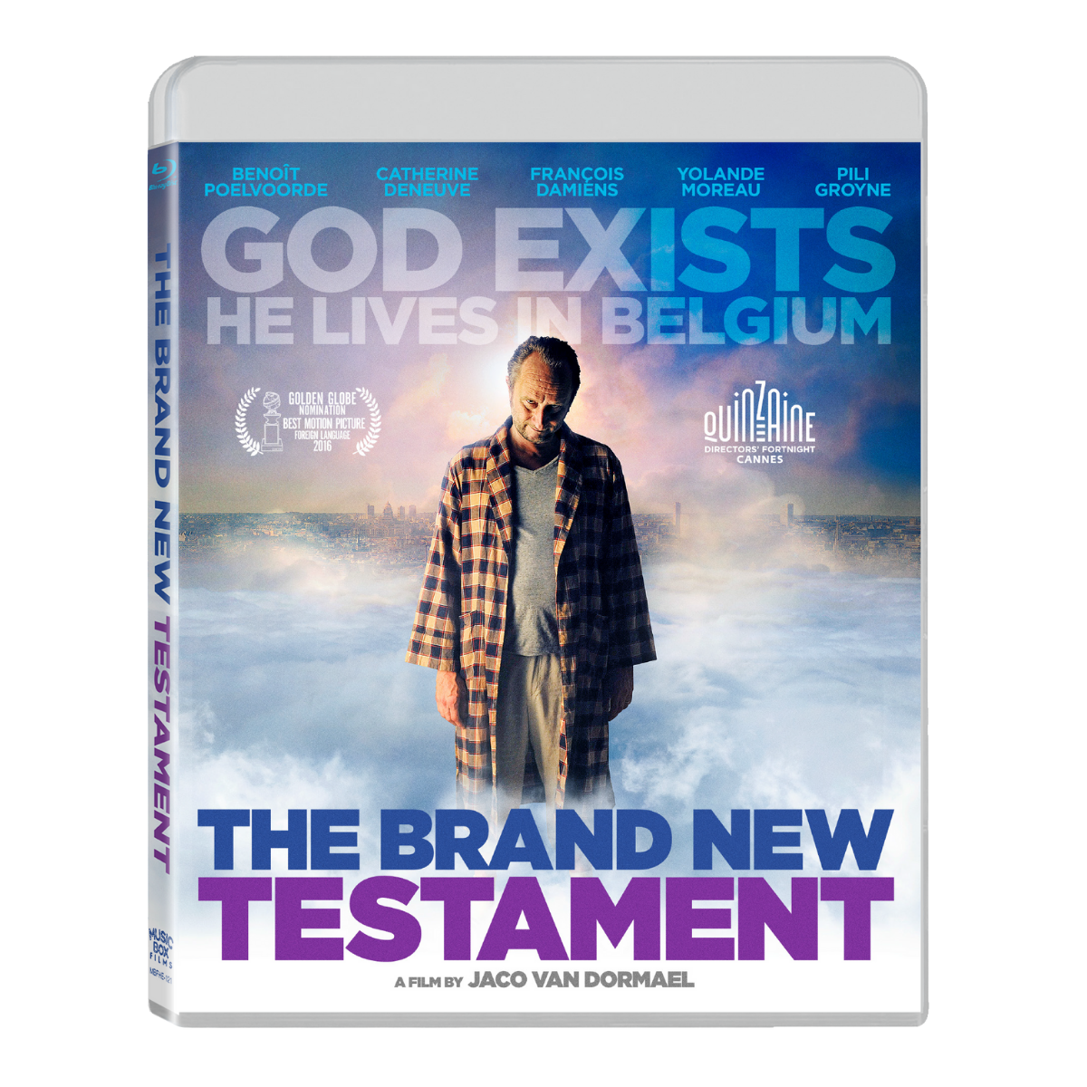 Picture of the cover of The Brand New Testament Blu-Ray