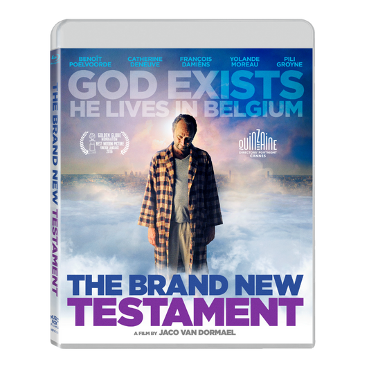 Picture of the cover of The Brand New Testament Blu-Ray