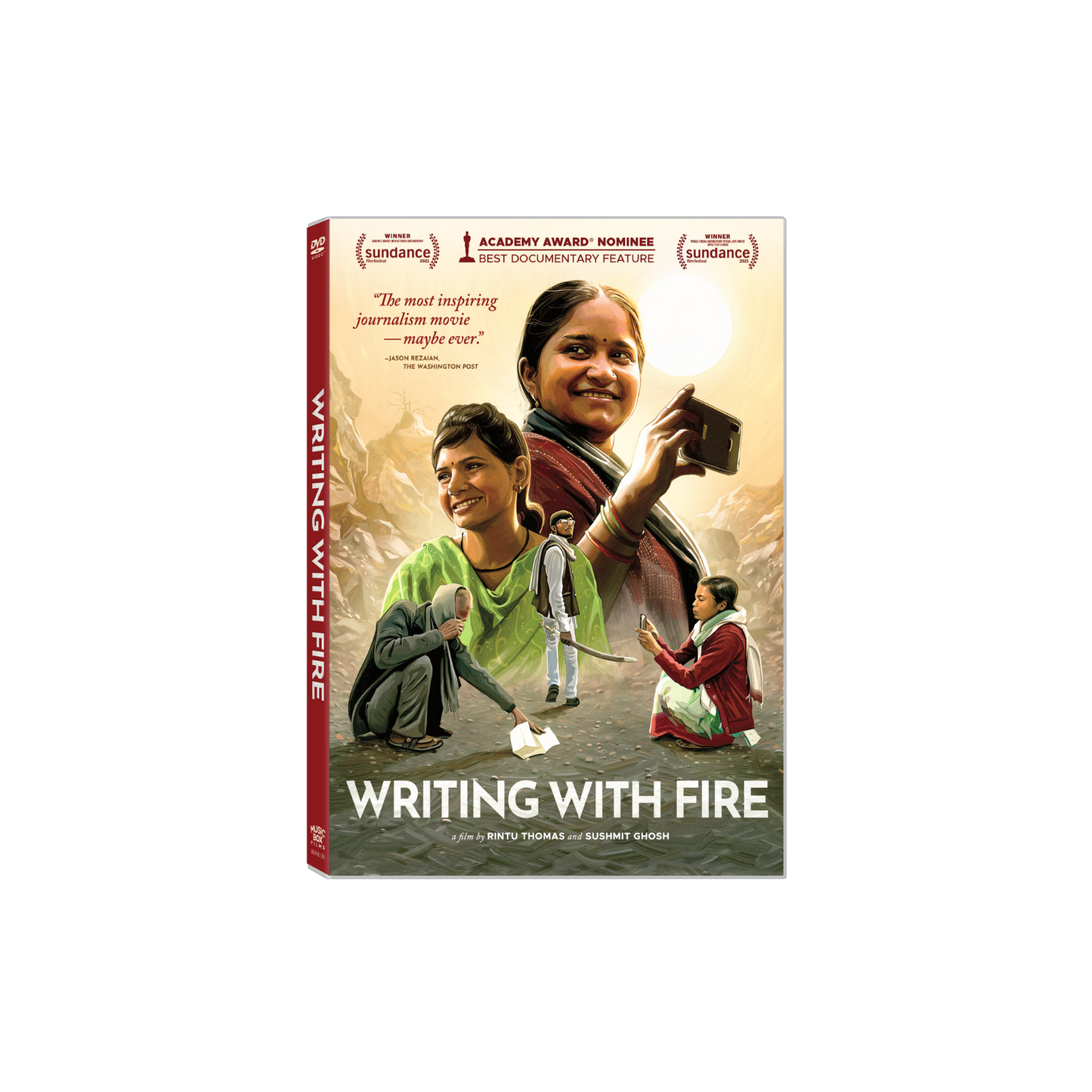 Picture of the cover of Writing With Fire DVD