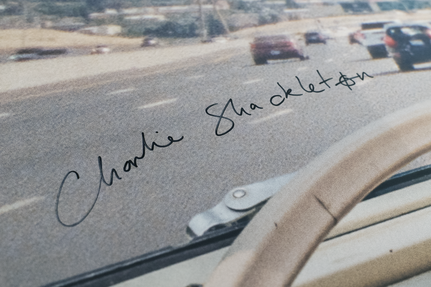 Zodiac Killer Project Signed Poster (Director Charlie Shackleton)