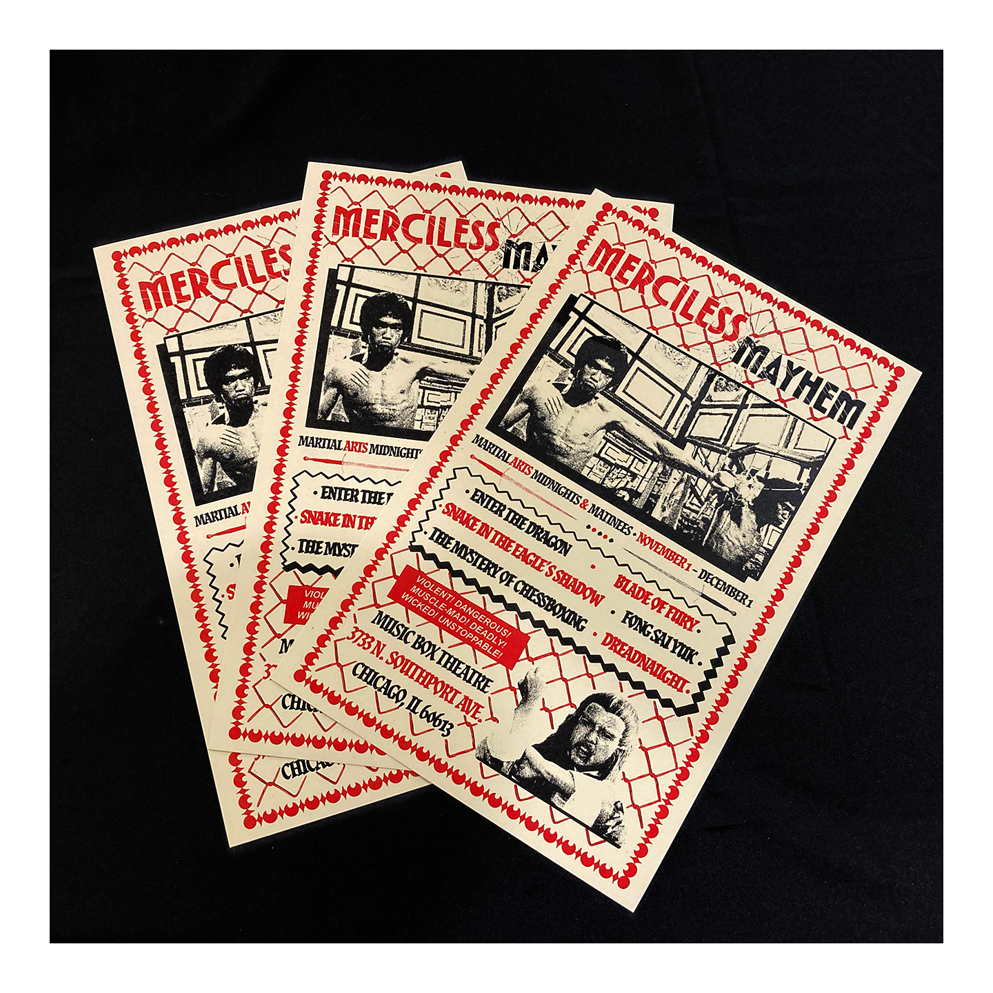 Merciless Mayhem Poster