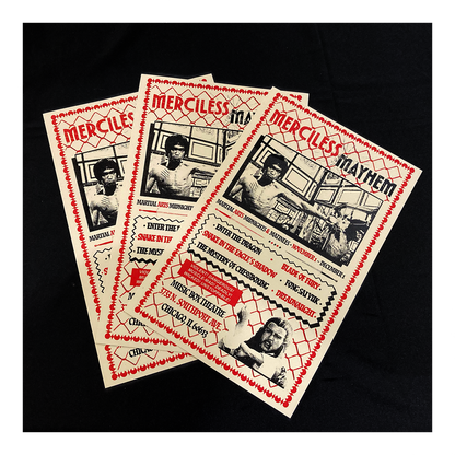 Merciless Mayhem Poster