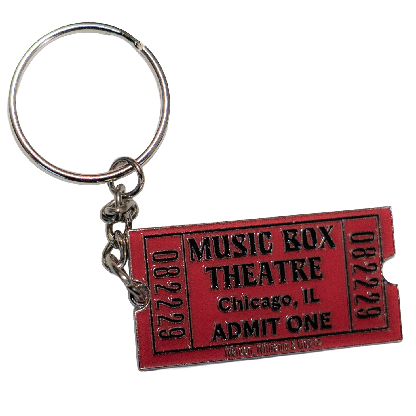 Red Ticket Keychain