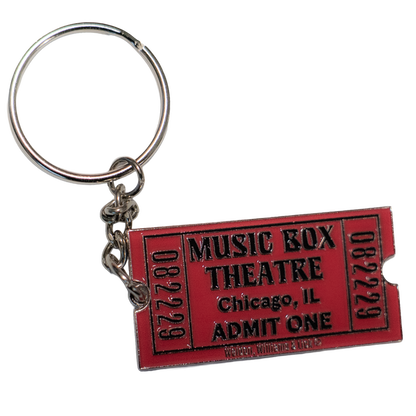 Red Ticket Keychain