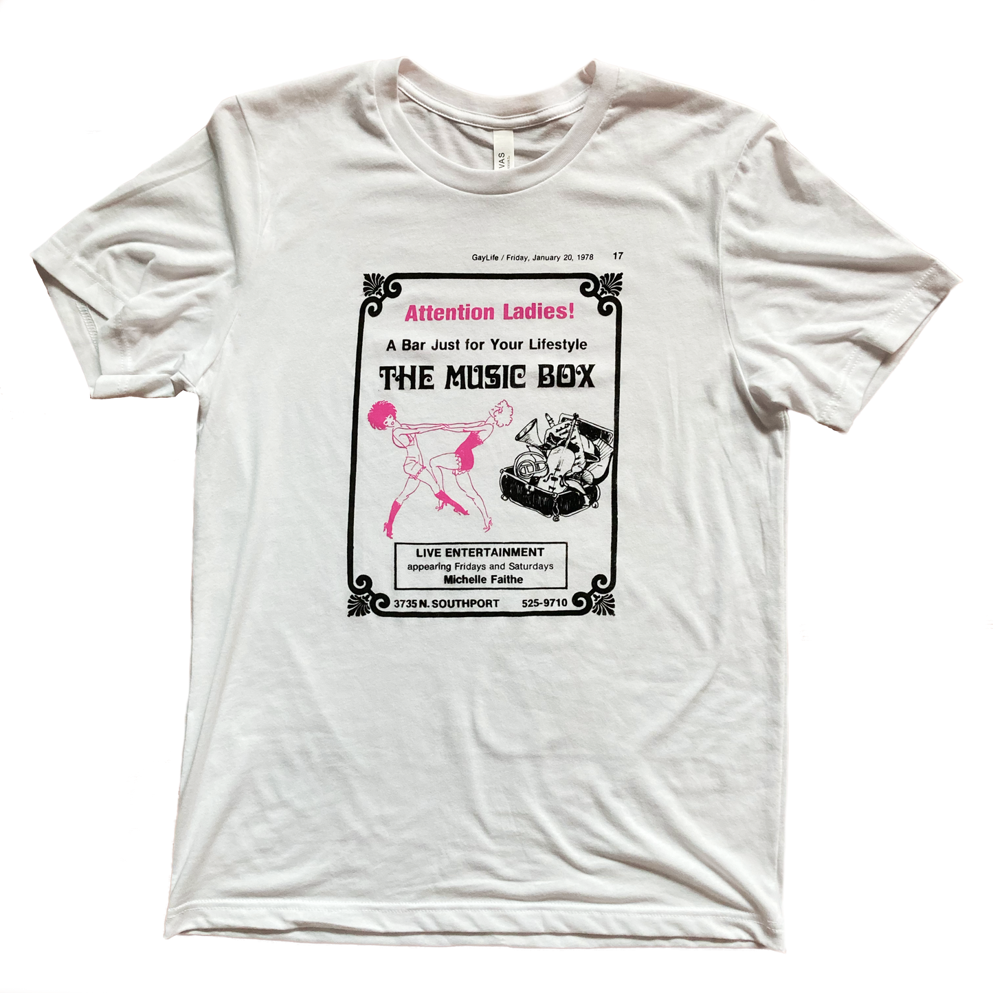 Music Box Lounge Tee