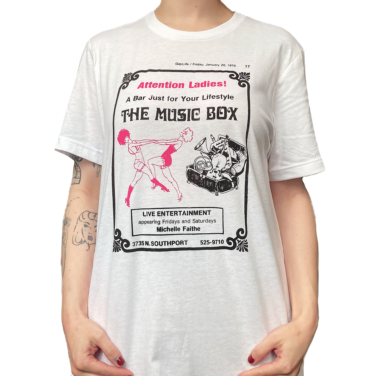 Music Box Lounge Tee
